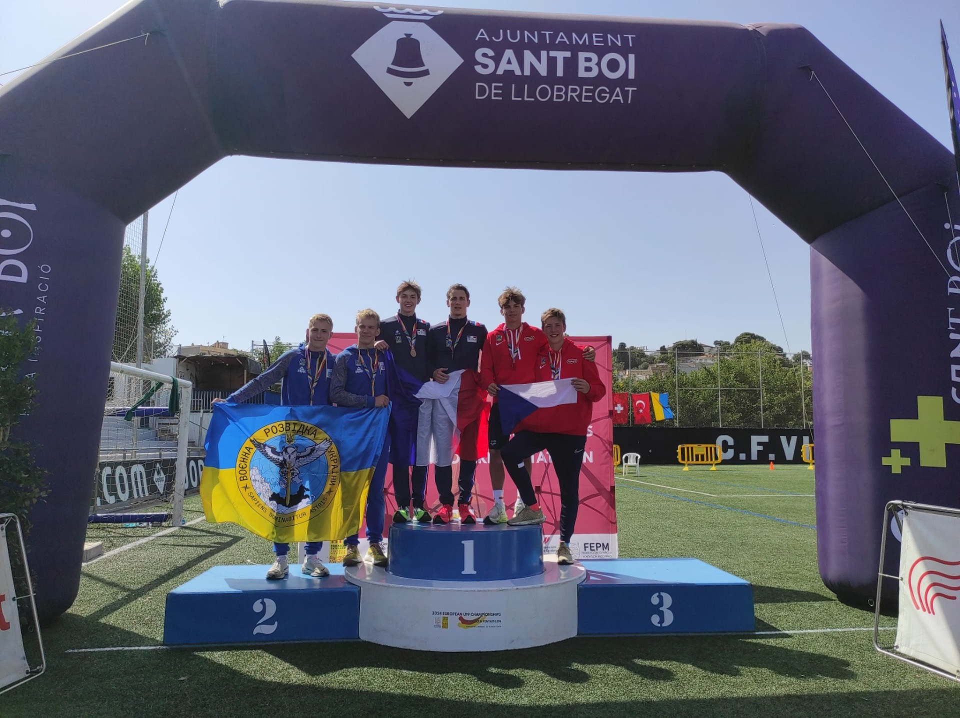 Bronzové medaile pro českou štafetu!!!